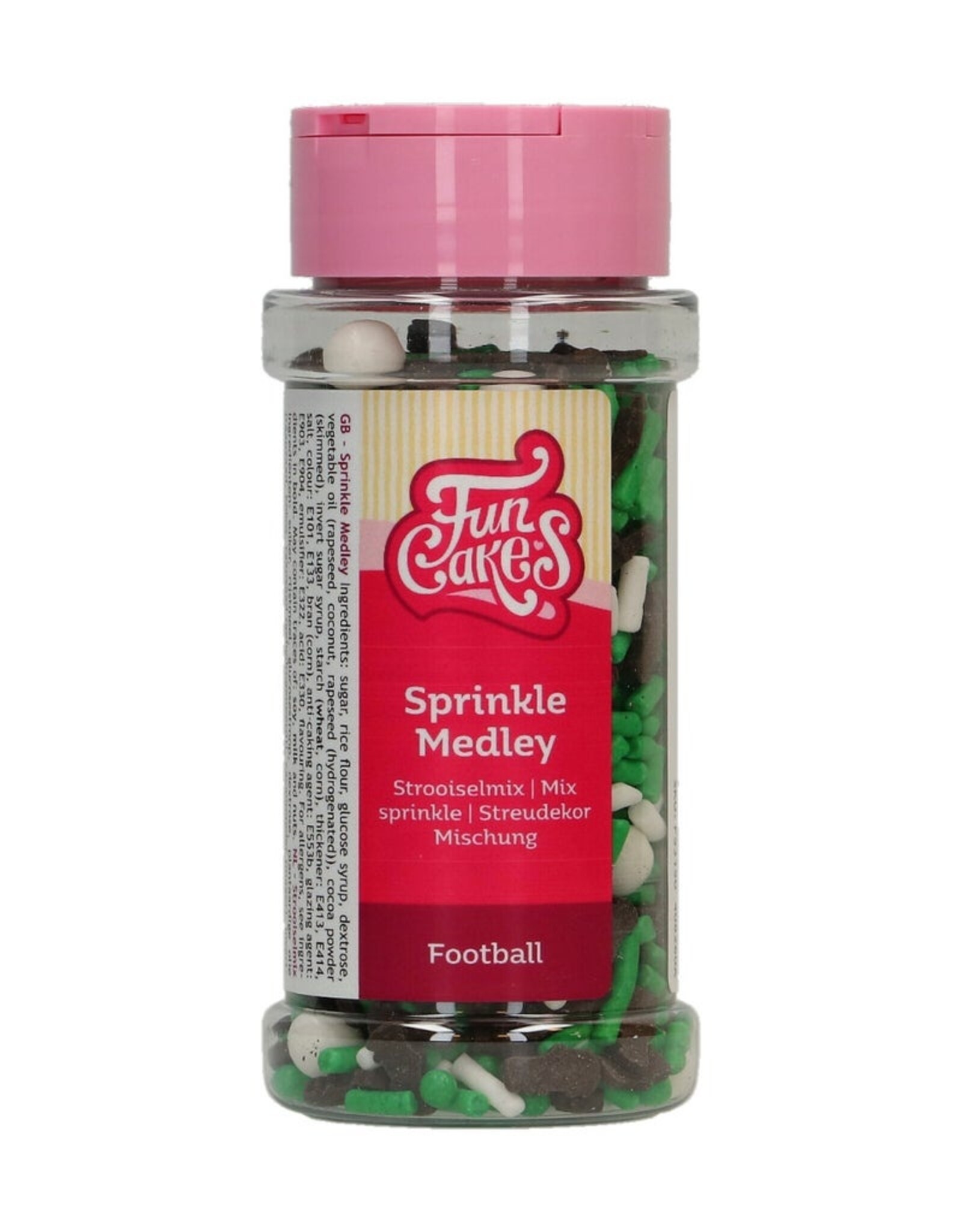 FunCakes FunCakes Sprinkle Medley Voetbal 65g