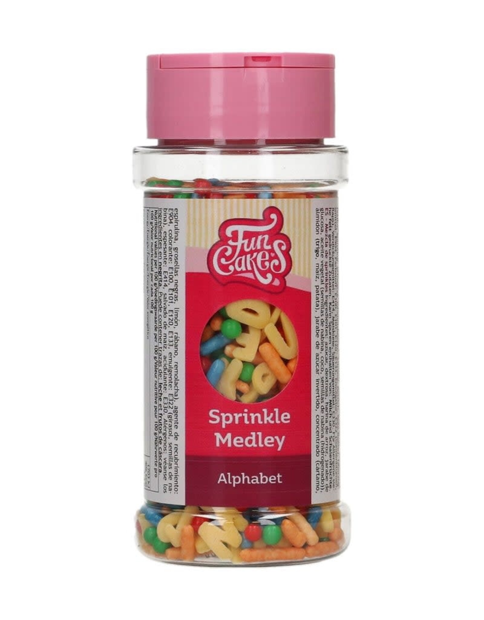 FunCakes FunCakes Sprinkle Medley Alfabet 65g