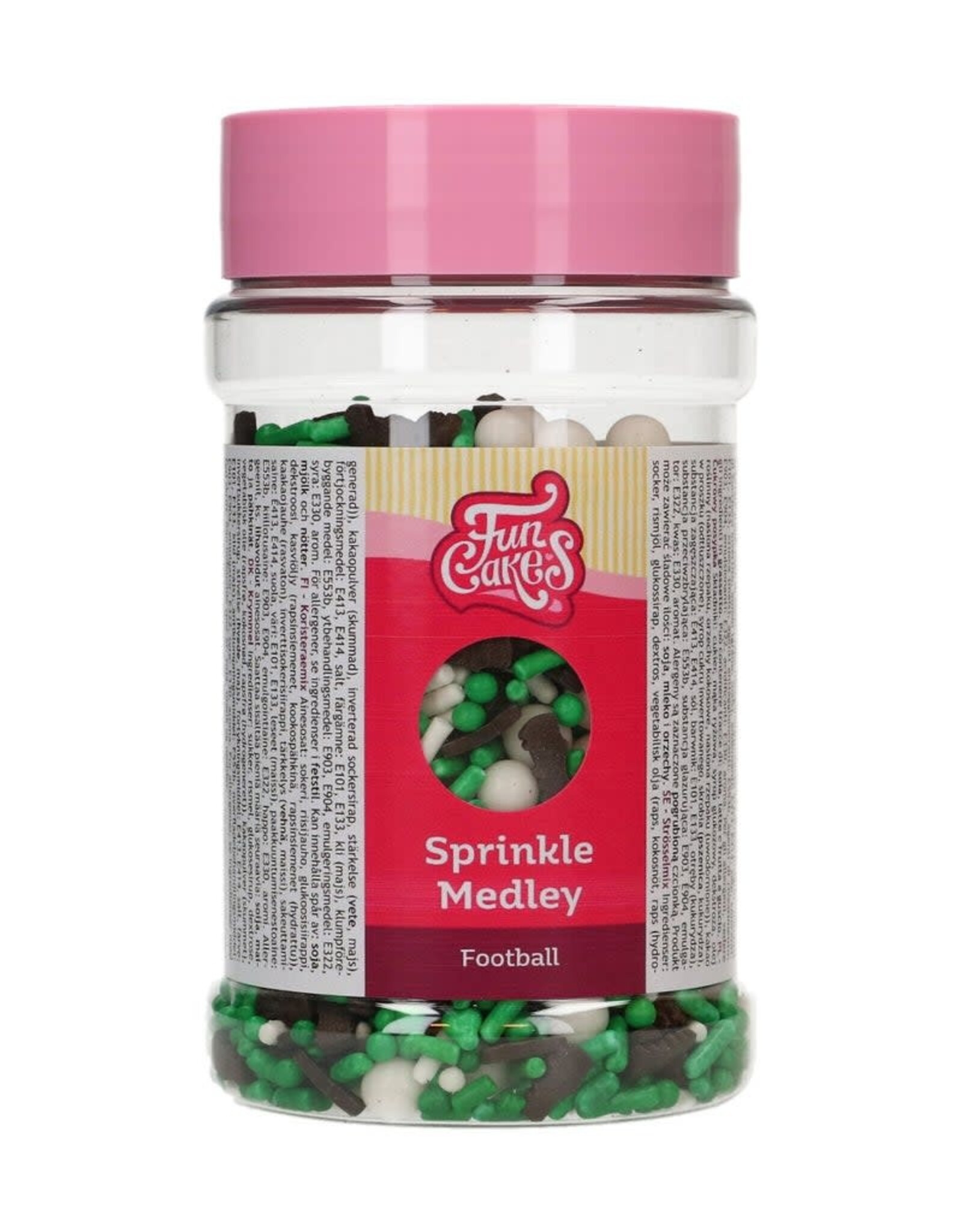 FunCakes FunCakes Sprinkle Medley Voetbal 180 g
