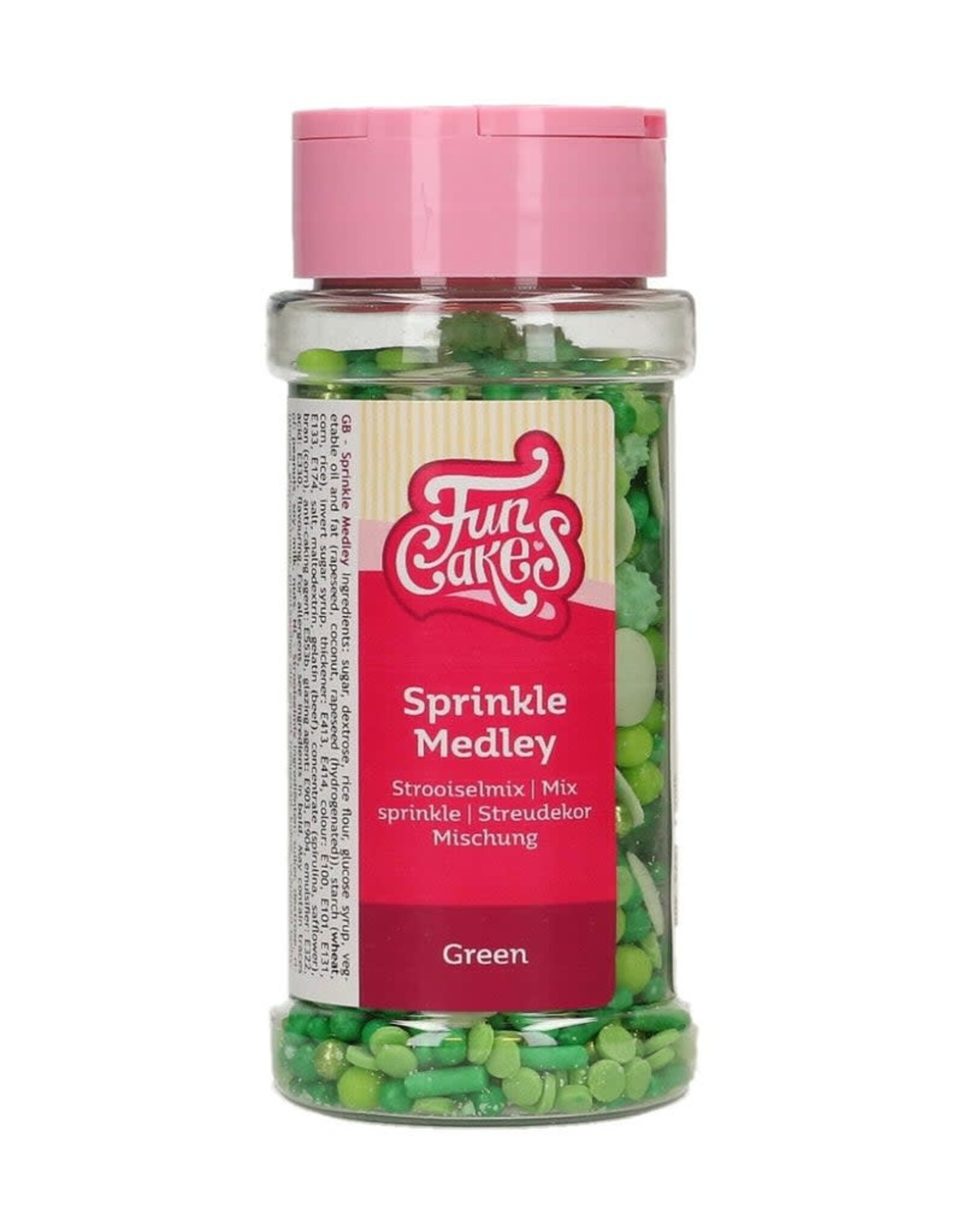 FunCakes FunCakes Sprinkle Medley Green 65 g