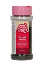 FunCakes FunCakes Sprinkle Medley Black 65 g