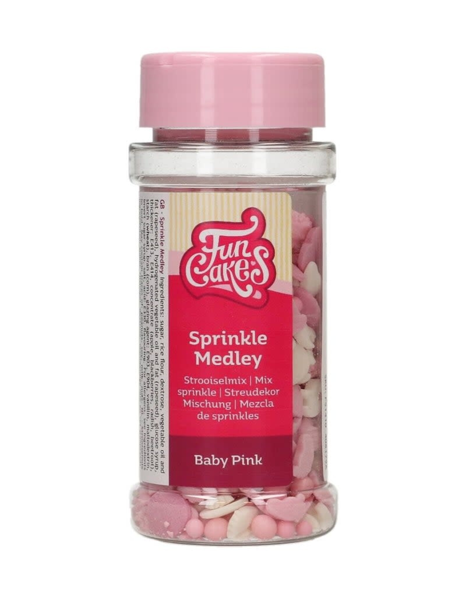 FunCakes FunCakes Sprinkle Medley Baby Roze 50 g