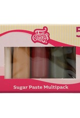 FunCakes FunCakes Rolfondant Multipack Sparkling Palette 5x100 g