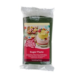 FunCakes FunCakes Rolfondant Twinkling Green 250 g