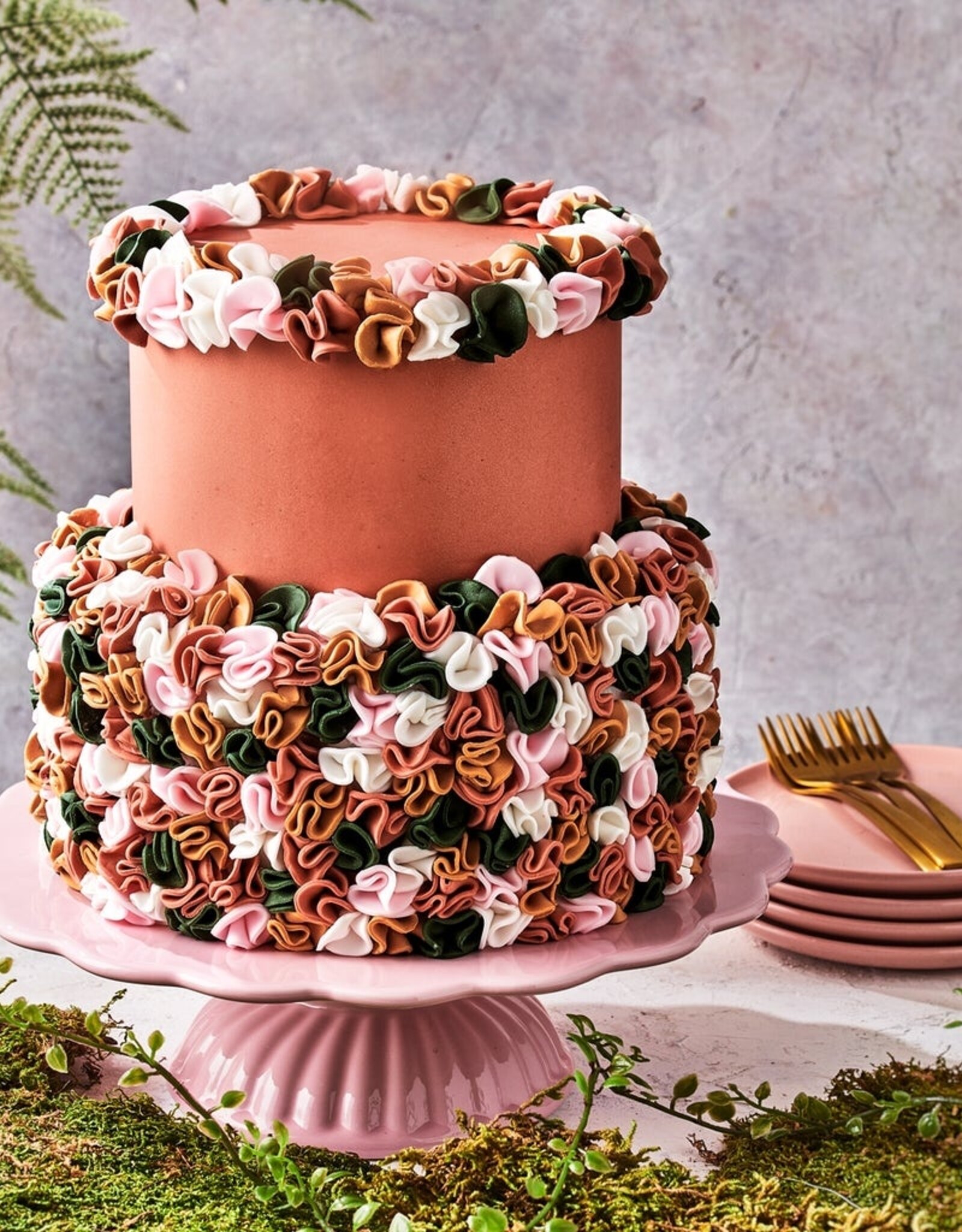 FunCakes FunCakes Rolfondant Multipack Shimmering Garden 5x100 g