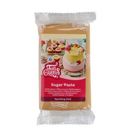 FunCakes FunCakes Rolfondant Sparkling Gold 250 g