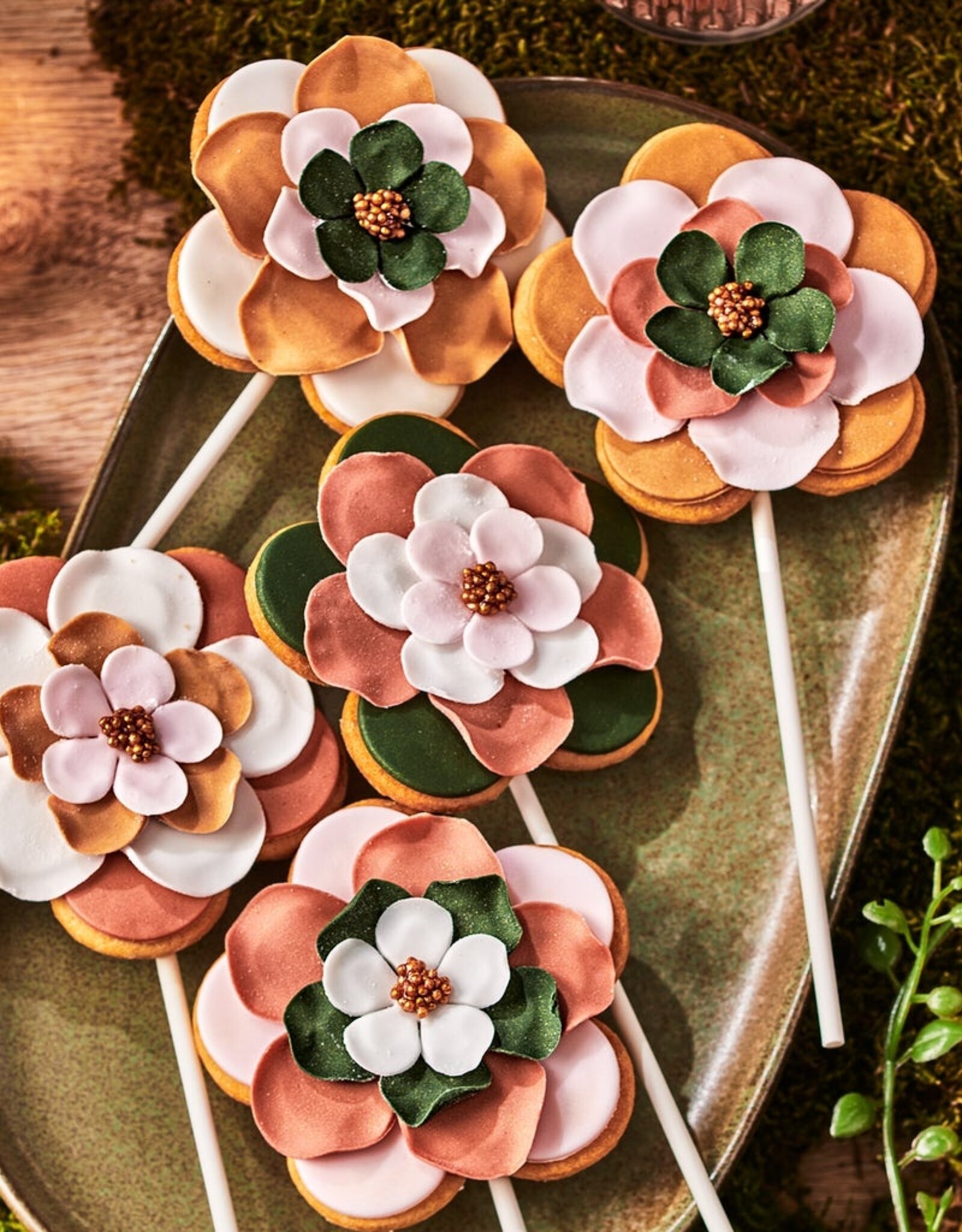 FunCakes FunCakes Rolfondant Shimmering Rose 250 g