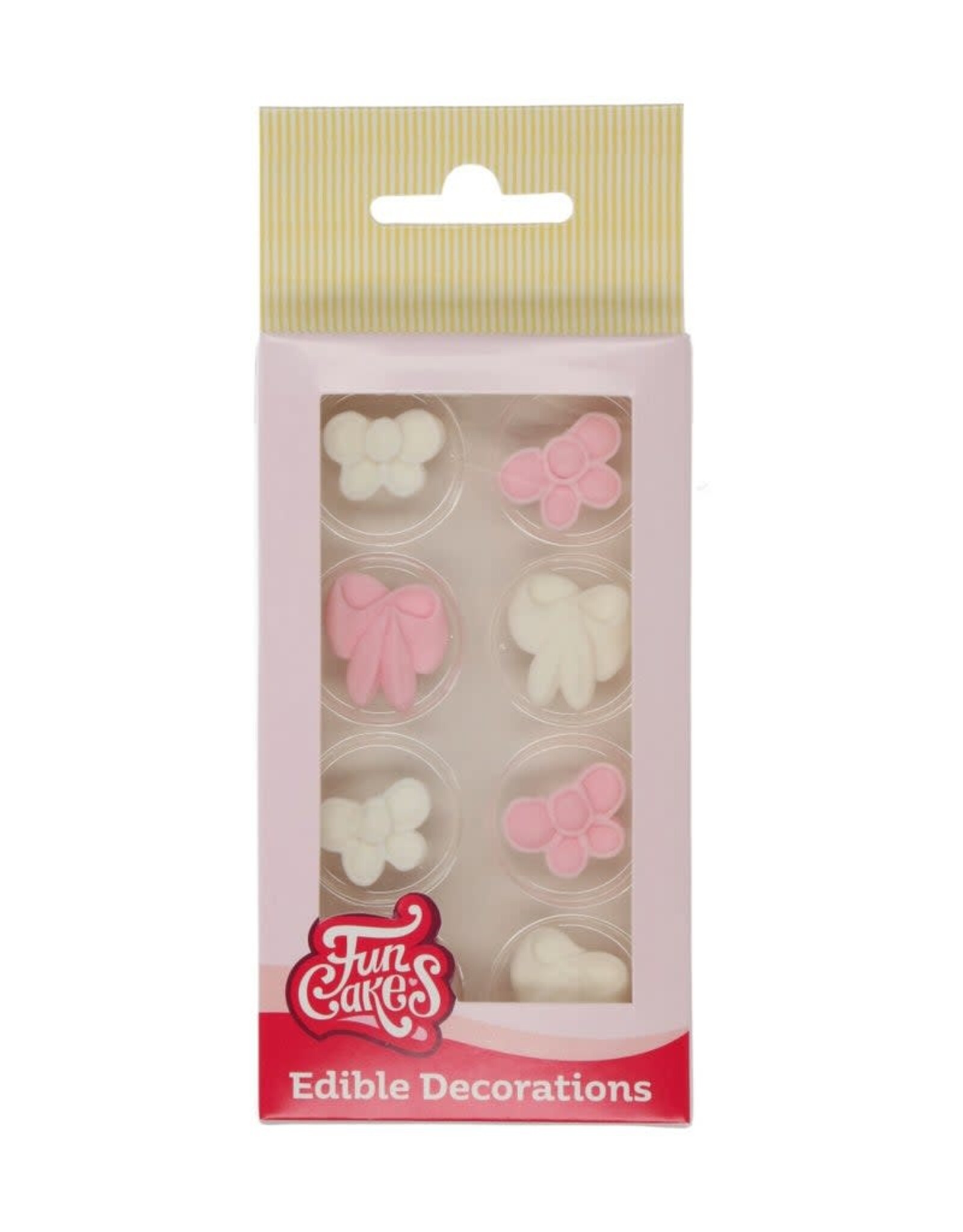 FunCakes FunCakes Suikerdecoratie Strikken Set/8