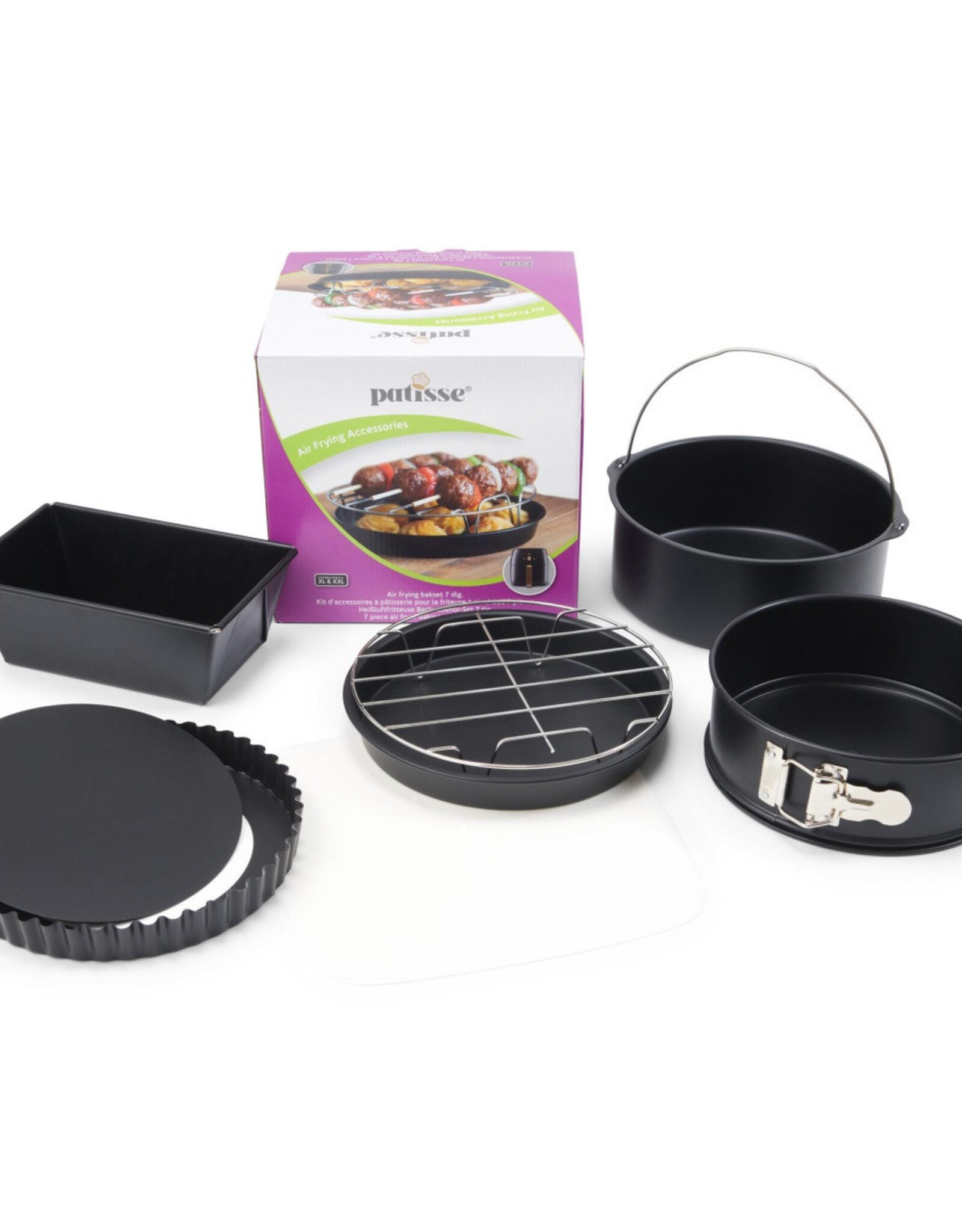 Patisse Patisse Bakvormen Airfryer Set/7