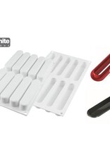 Silikomart Silikomart Siliconen Vorm Eclair 13x2,5x2,5cm (10)