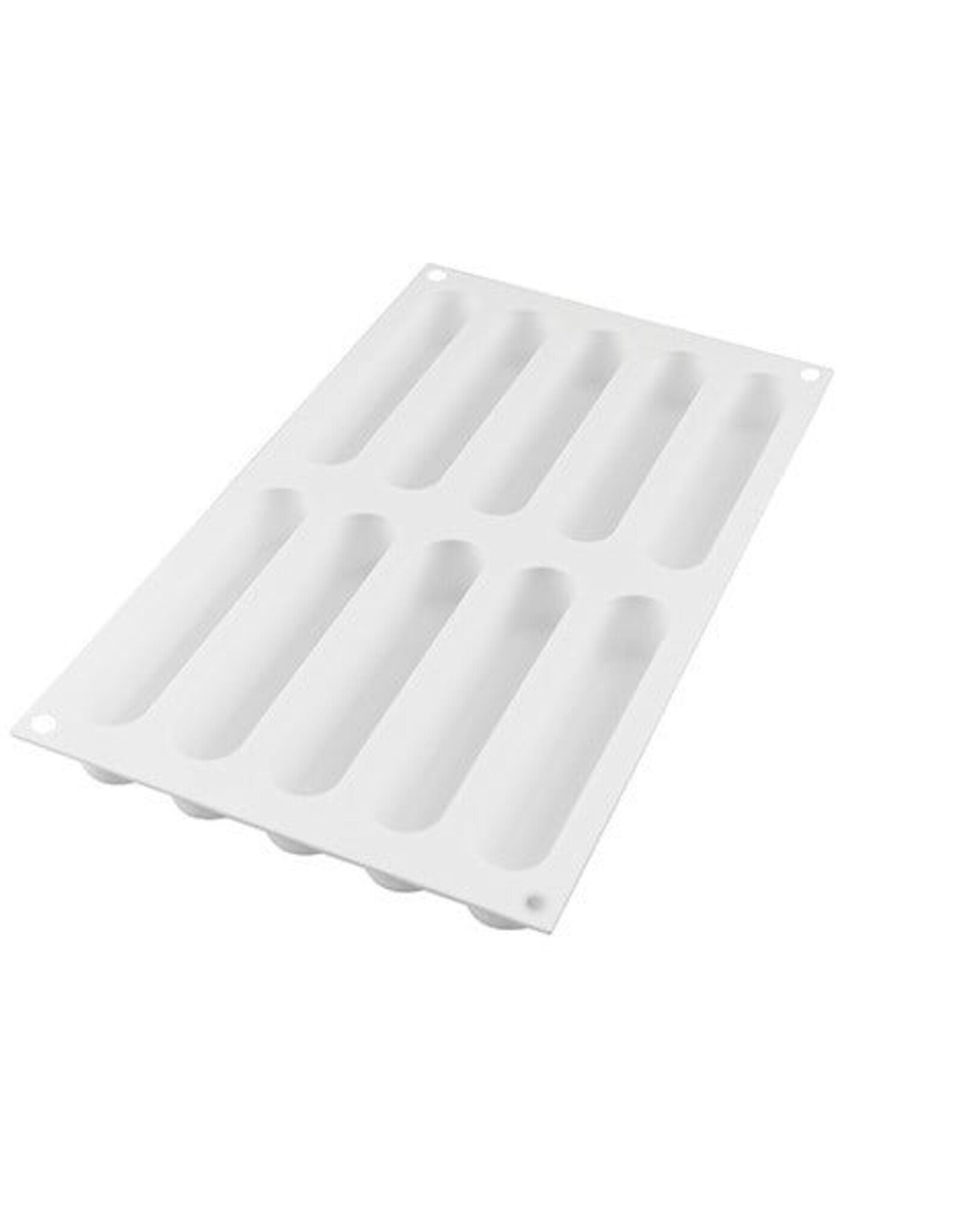 Silikomart Silikomart Siliconen Vorm Eclair 13x2,5x2,5cm (10)