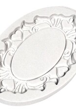 Katy Sue Designs Katy Sue Mould Decorative Plaque Oval Hearts