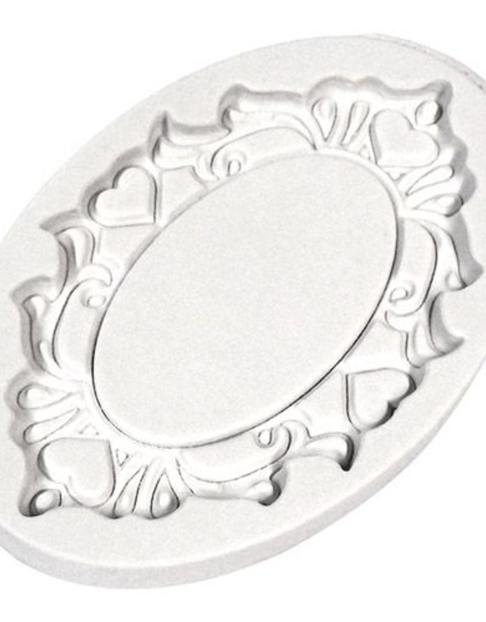 Katy Sue Designs Katy Sue Mould Decorative Plaque Oval Hearts