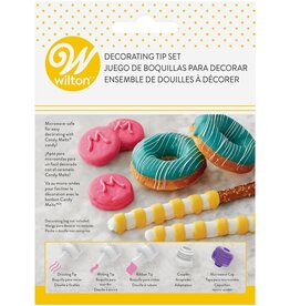 Wilton Wilton Candy Melt Decorating Tip Set/5
