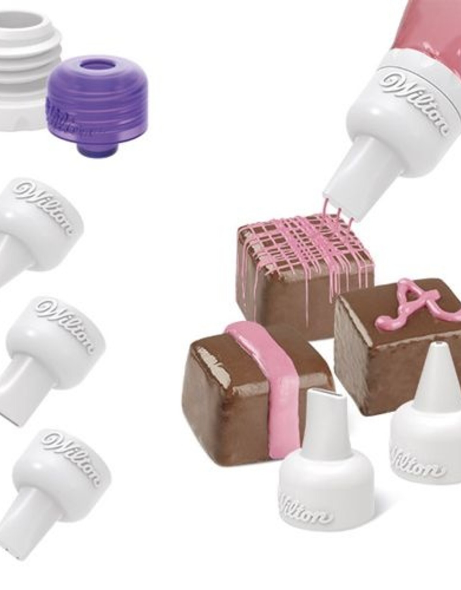 Wilton Wilton Candy Melt Decorating Tip Set/5