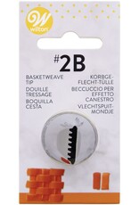 Wilton Wilton Decorating Tip #2B Basketweave Carded*