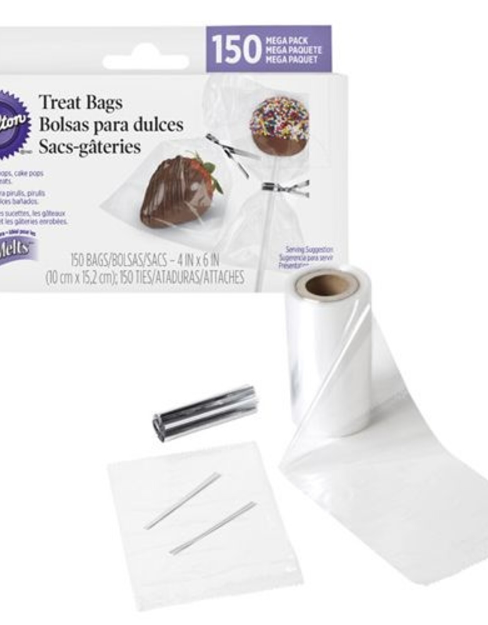 Wilton Wilton Treat Bag Mega Pack pk/150
