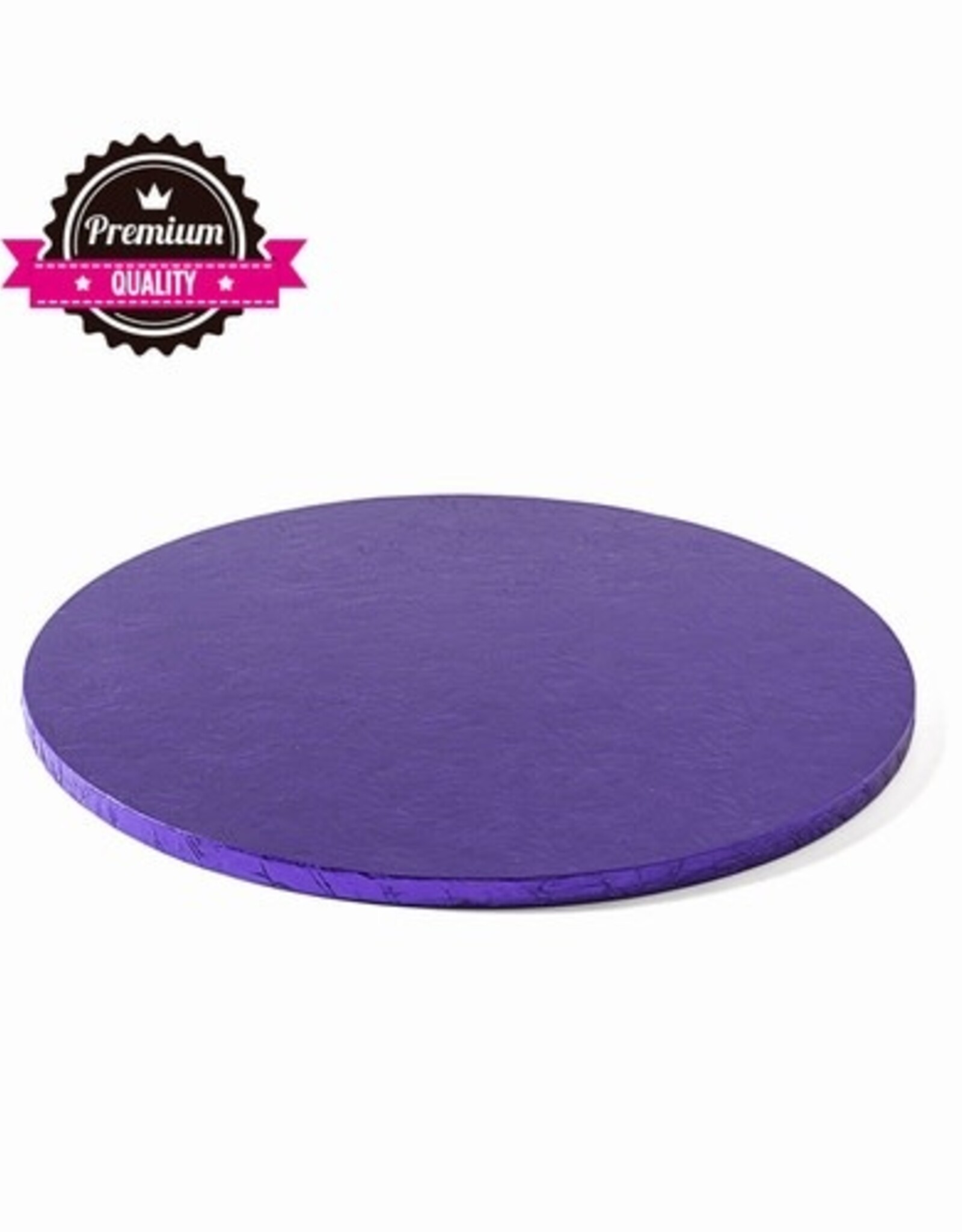 Decora Cake Drum Rond Ø 25 cm Violet