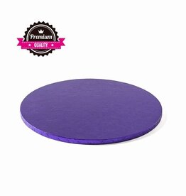 Decora Cake Drum Rond Ø 25 cm Violet