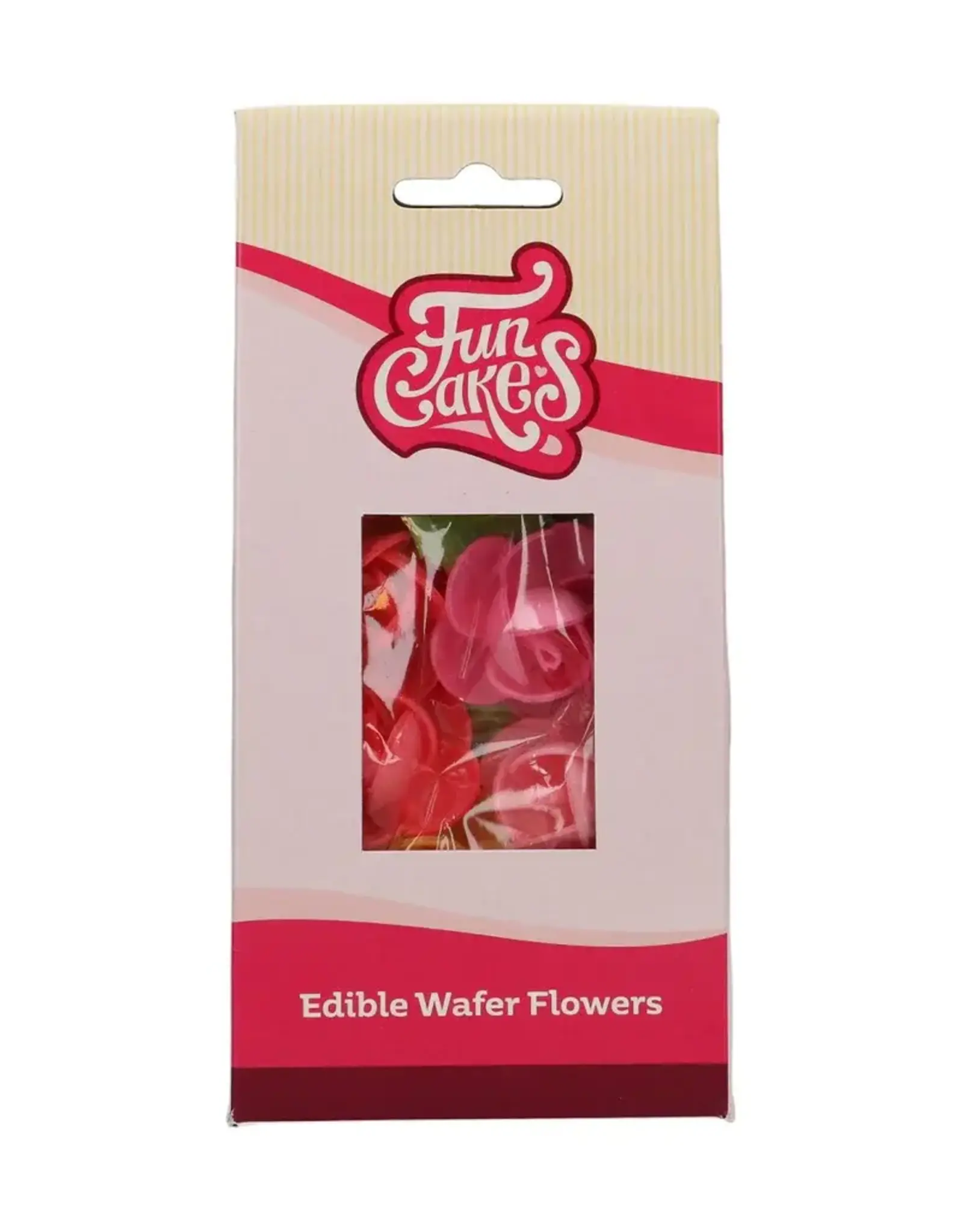 FunCakes FunCakes Eetbare Papieren Bloemen Frangipani & Blaadjes pk/15