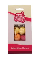 FunCakes FunCakes Eetbare Papieren Bloemen Pioenroos pk/7