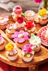FunCakes FunCakes Eetbare Papieren Bloemen Frangipani & Blaadjes pk/15