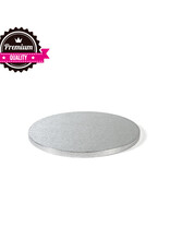 Decora Cake Drum Rond Ø 20 cm Zilver