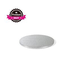 Decora Cake Drum Rond Ø 20 cm Zilver