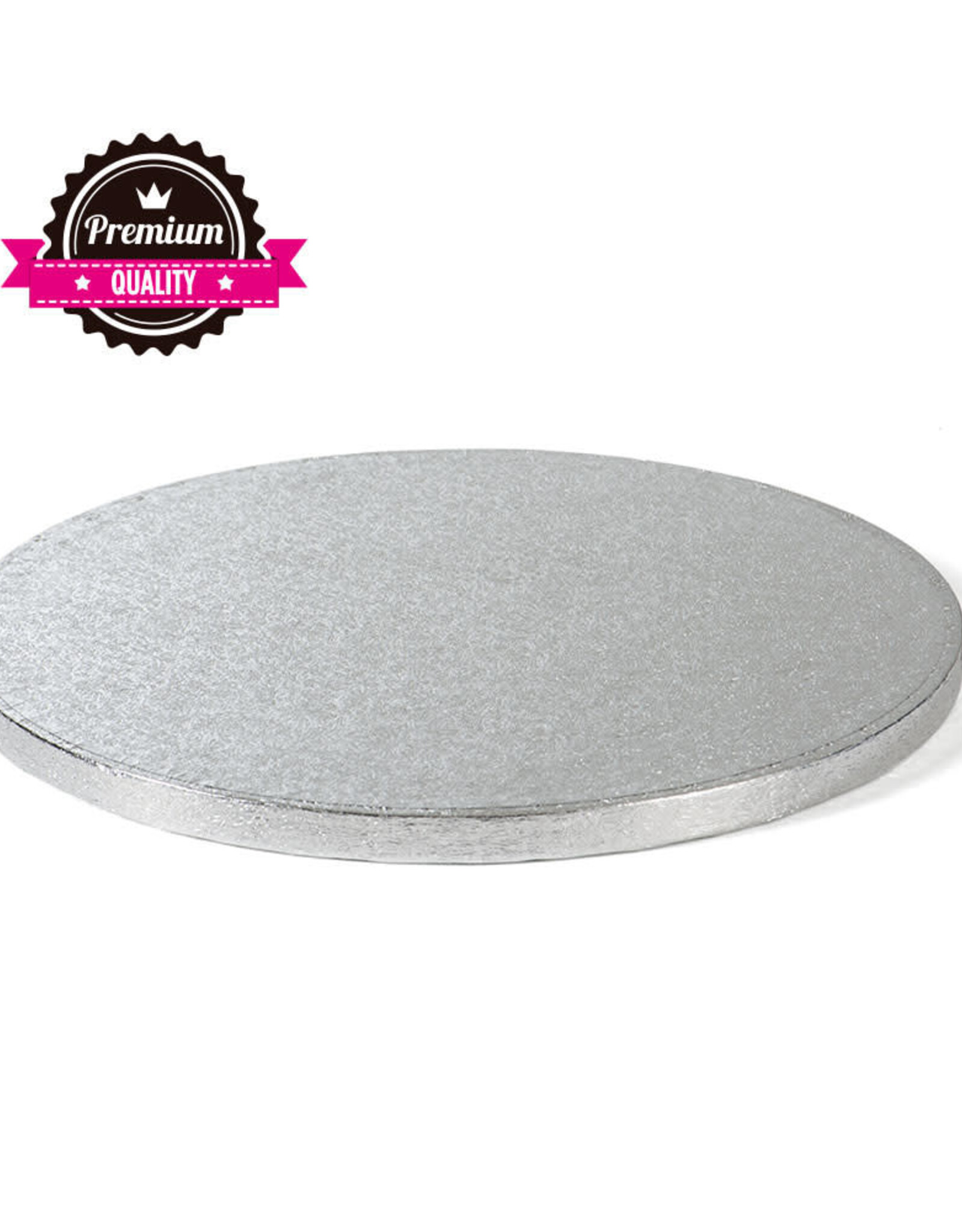 Decora Cake Drum Rond Ø 60 cm Zilver