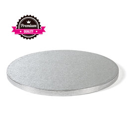 Decora Cake Drum Rond Ø 60 cm Zilver