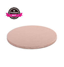 Decora Cake Drum Rond Ø 25 cm Rose Goud