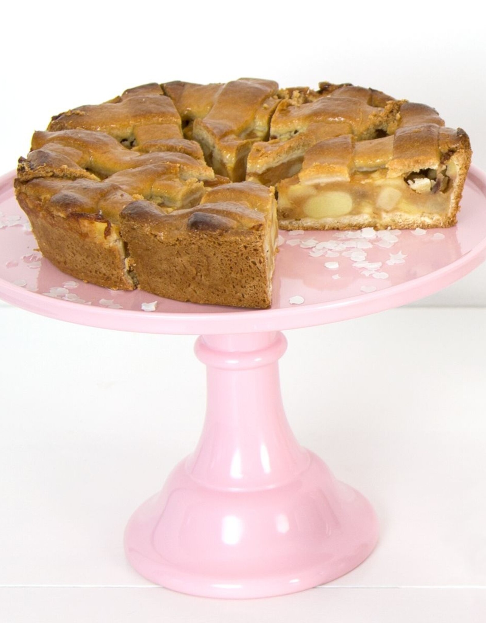 A Little Lovely Company Taart Standaard Groot Pink