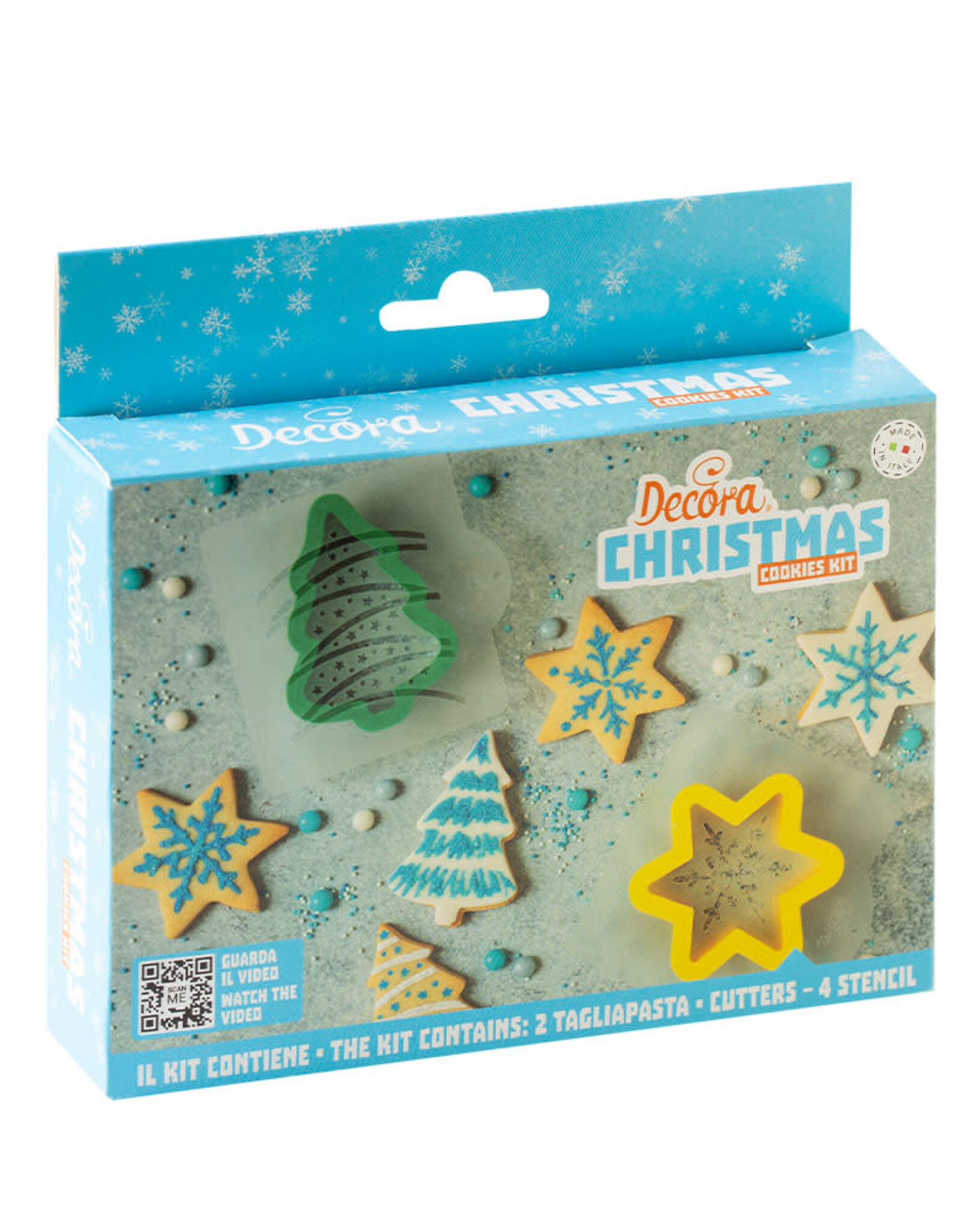 Decora Decora Uitstekers en Stencils Kerst