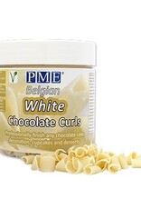 PME PME Belgian Chocolate Curls White 85g