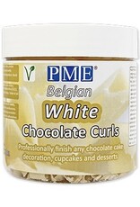 PME PME Belgian Chocolate Curls White 85g