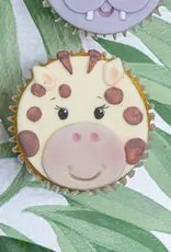 Karen Davies Karen Davies Siliconen Mould - Safari Animal Faces - Giraf -