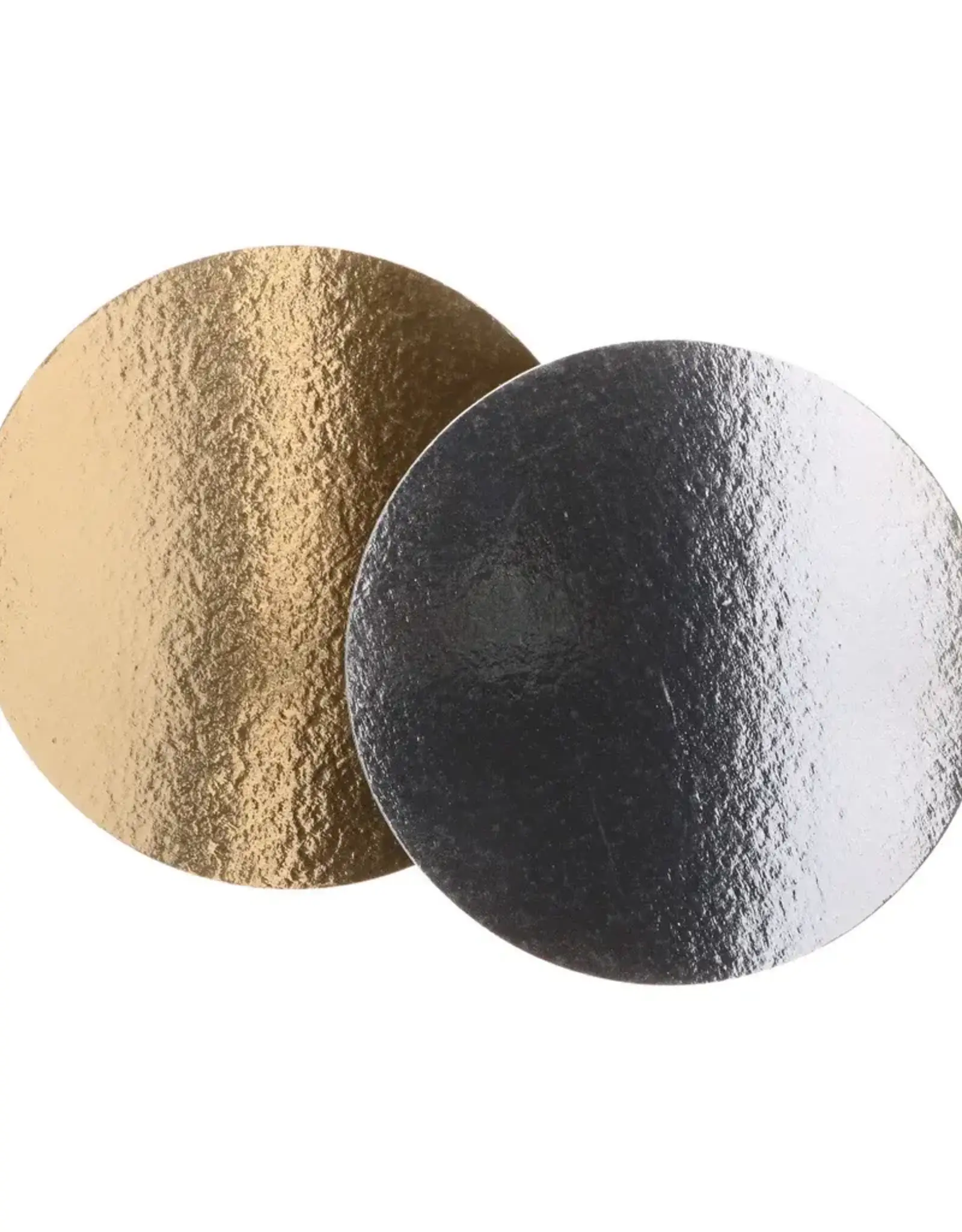 FunCakes FunCakes Taartkartons Zilver/Goud Ø 20 cm, 3 stuks