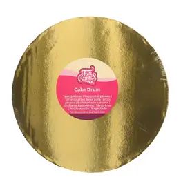 FunCakes Cake Drum Rond Ø 25 cm Goud 20mm