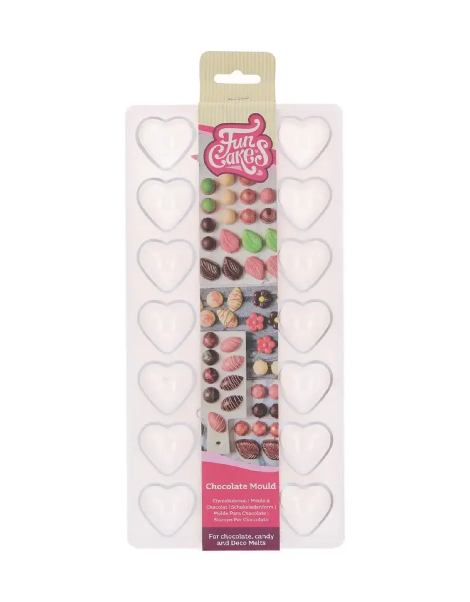 FunCakes FunCakes Chocolade Mould Hart