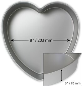 PME Diepe Hartvormige Bakvorm 20 x 7,5 cm