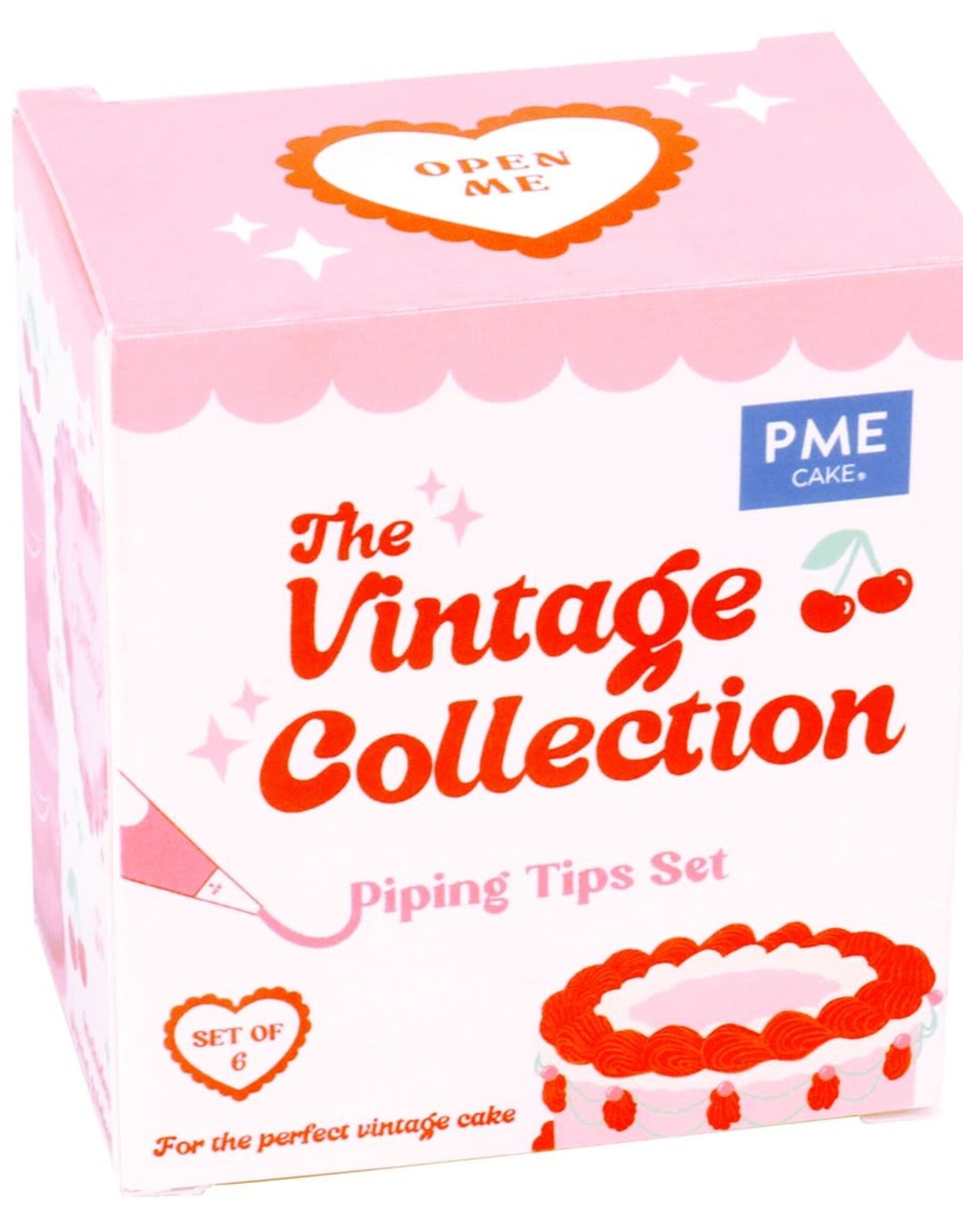 PME PME vintage Spuitmondjes Set/6