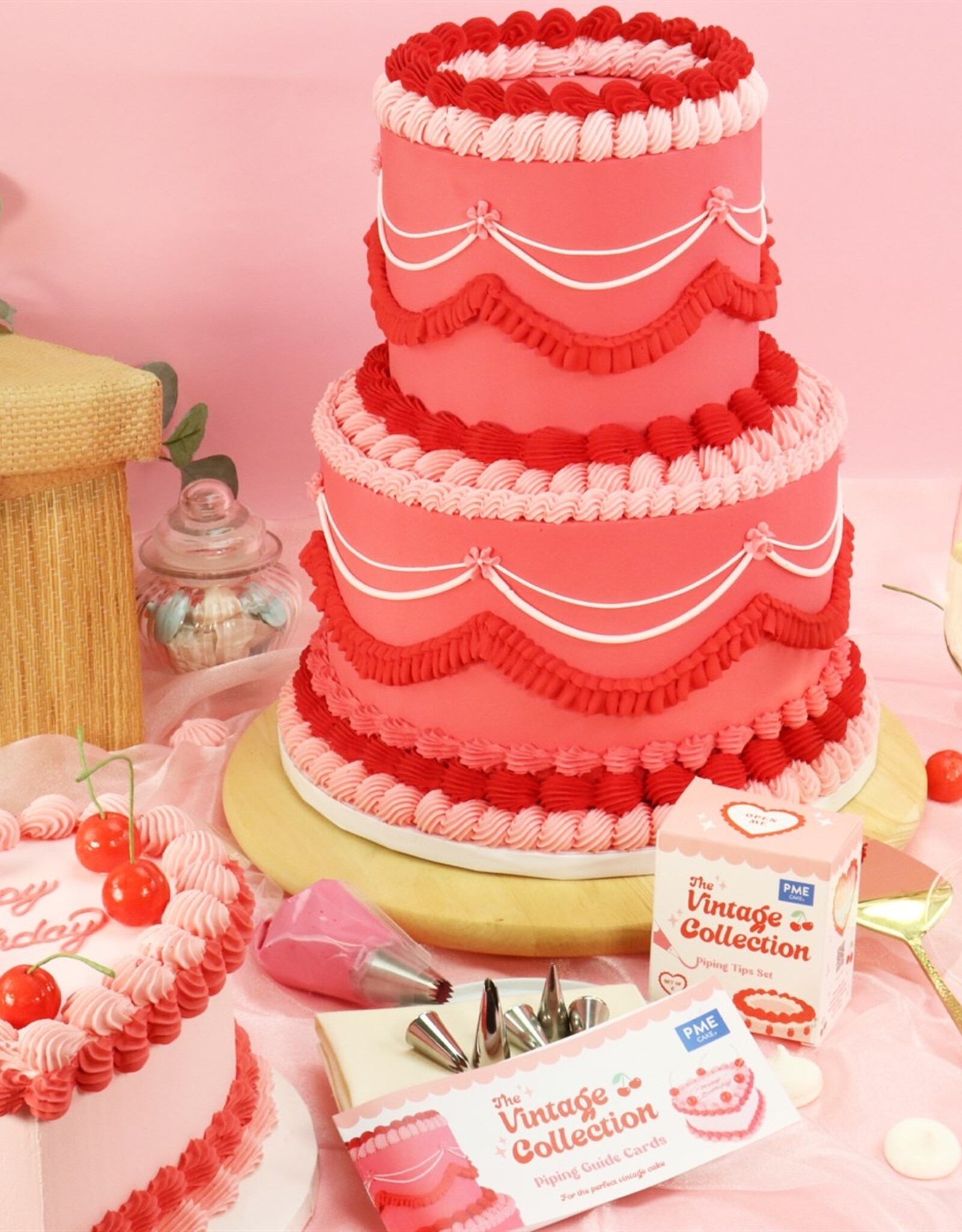 PME PME vintage Spuitmondjes Set/6