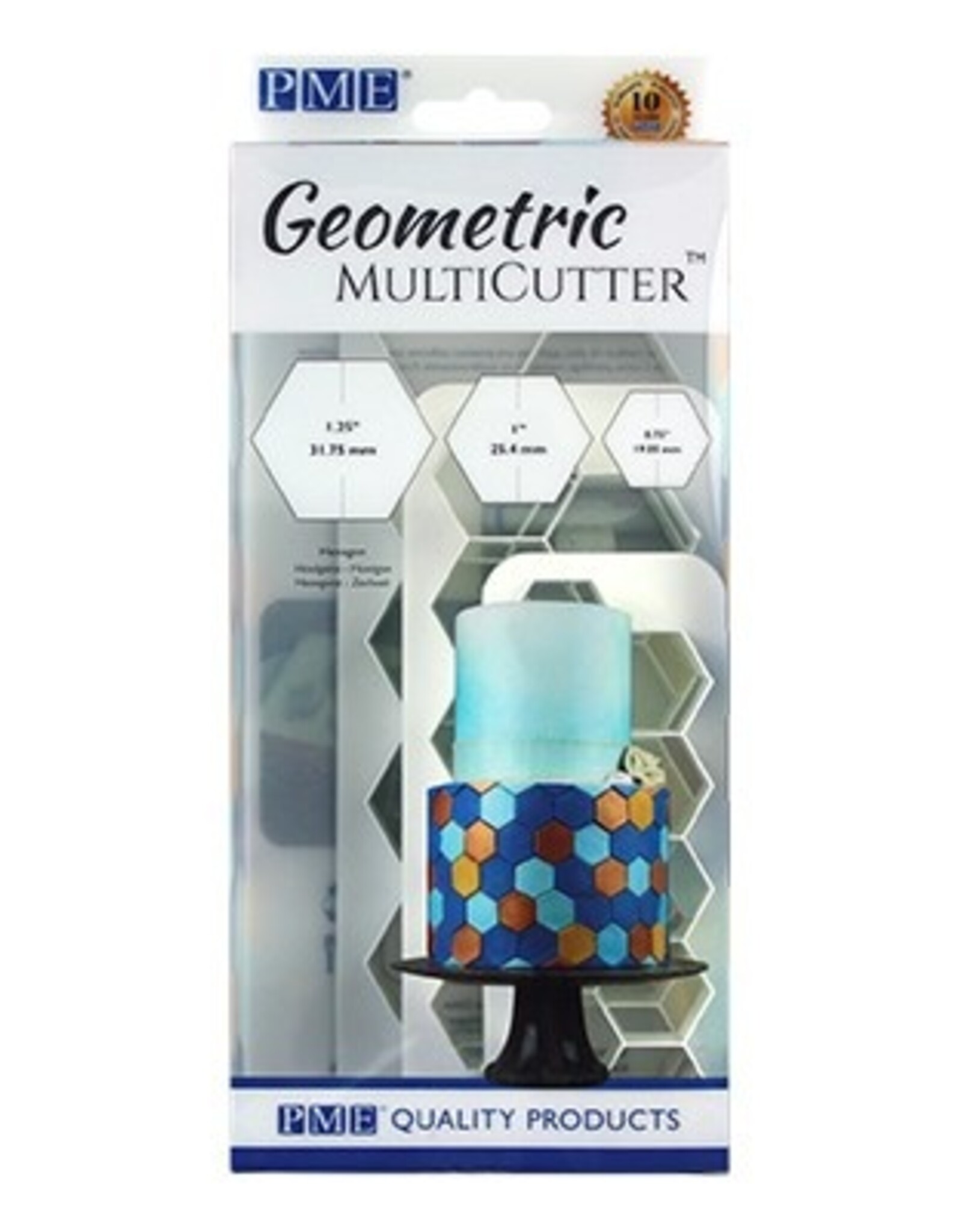 PME PME Geometric Multicutter Hexagon Set/3