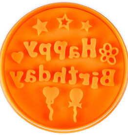 Städter Plunger Cutter Happy Birthday Ø6,5cm