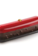 Silikomart Silikomart Siliconen Vorm Eclair (8) 13,5x2,8cm + Uitsteker