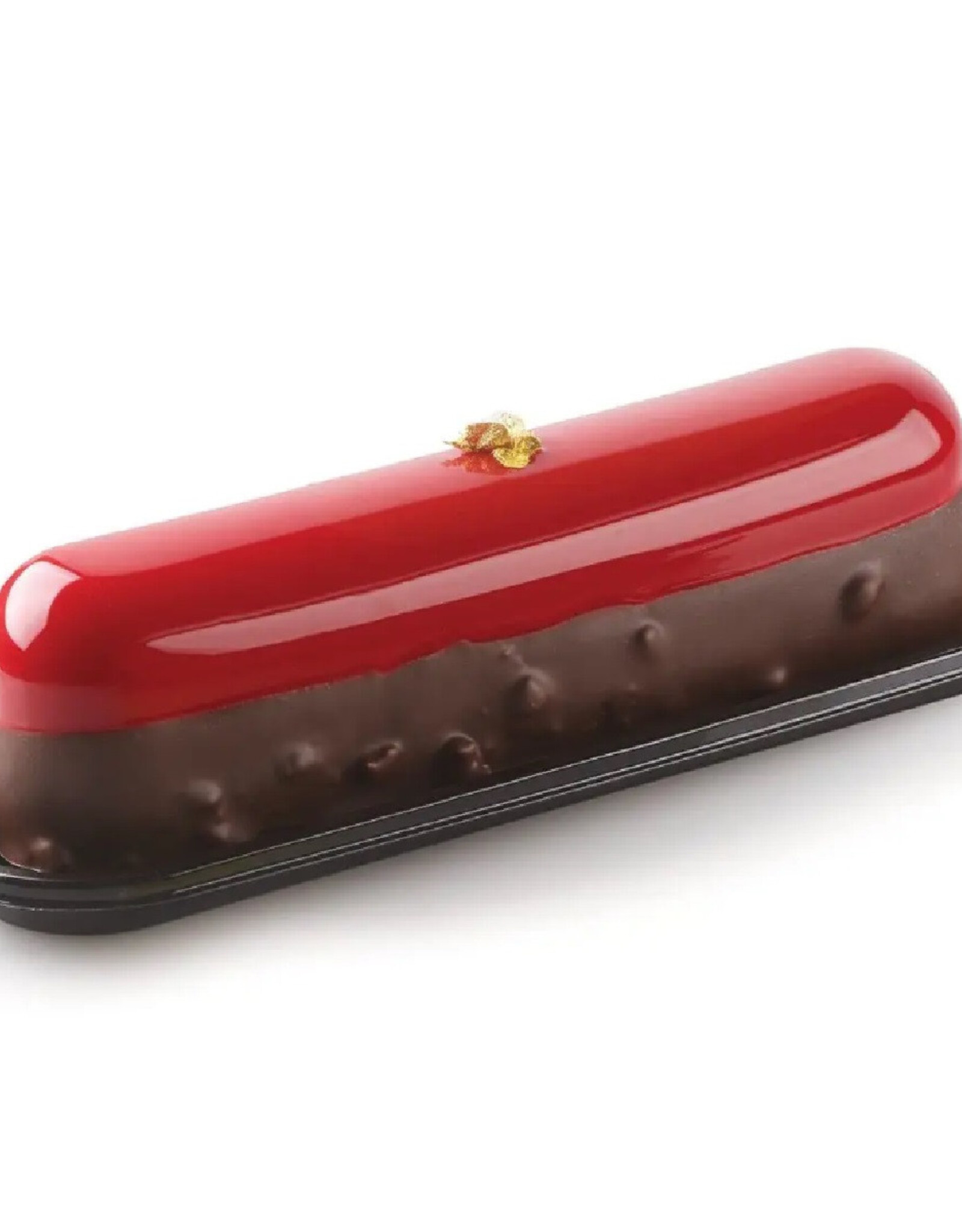 Silikomart Silikomart Siliconen Vorm Eclair (8) 13,5x2,8cm + Uitsteker