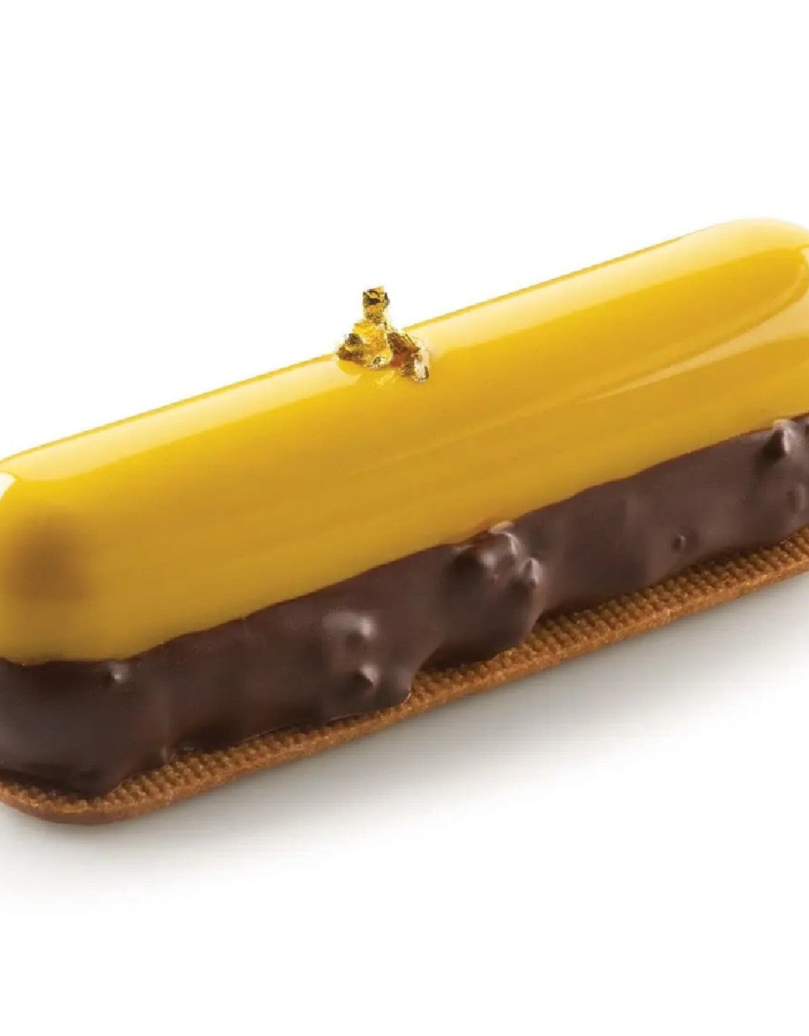 Silikomart Silikomart Siliconen Vorm Eclair (8) 13,5x2,8cm + Uitsteker