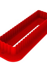 Silikomart Silikomart Siliconen Vorm Rechthoek (8) 12,8x3,3cm + cutter
