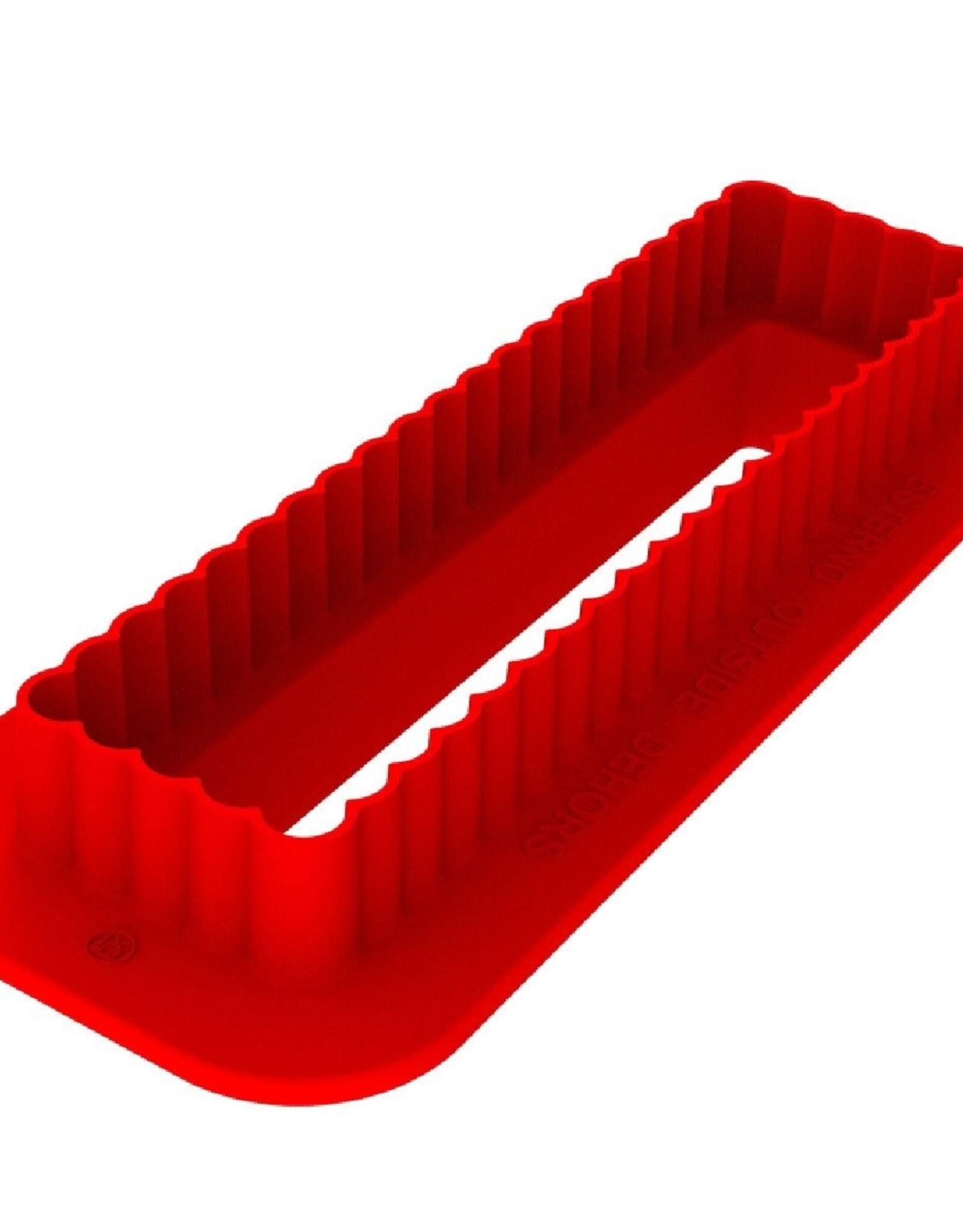 Silikomart Silikomart Siliconen Vorm Rechthoek (8) 12,8x3,3cm + cutter