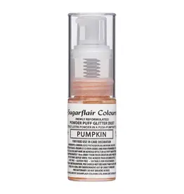 Sugarflair Sugarflair Pump Spray Powder Puff Glitter Dust-Pumpkin-